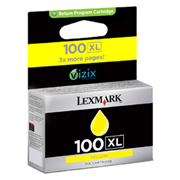 LEXMARK INKJET 100XL 14N1071E AMARILLO